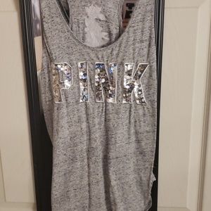 Victoria's secret PINK sequence tank top